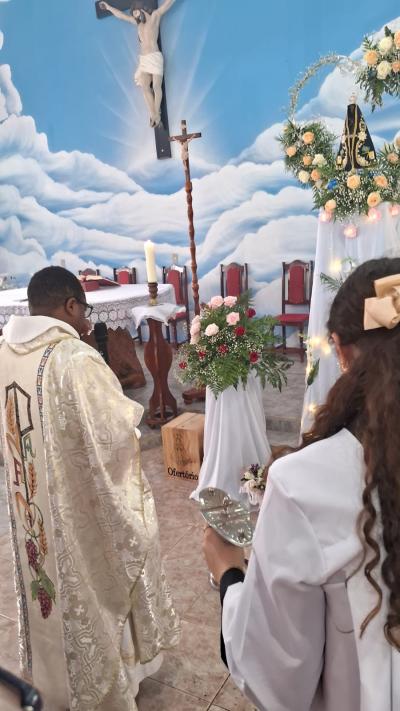 Nova Laranjeiras - Comunidade Guaraí celebra a Festa em Louvor a Nossa Senhora Aparecida 